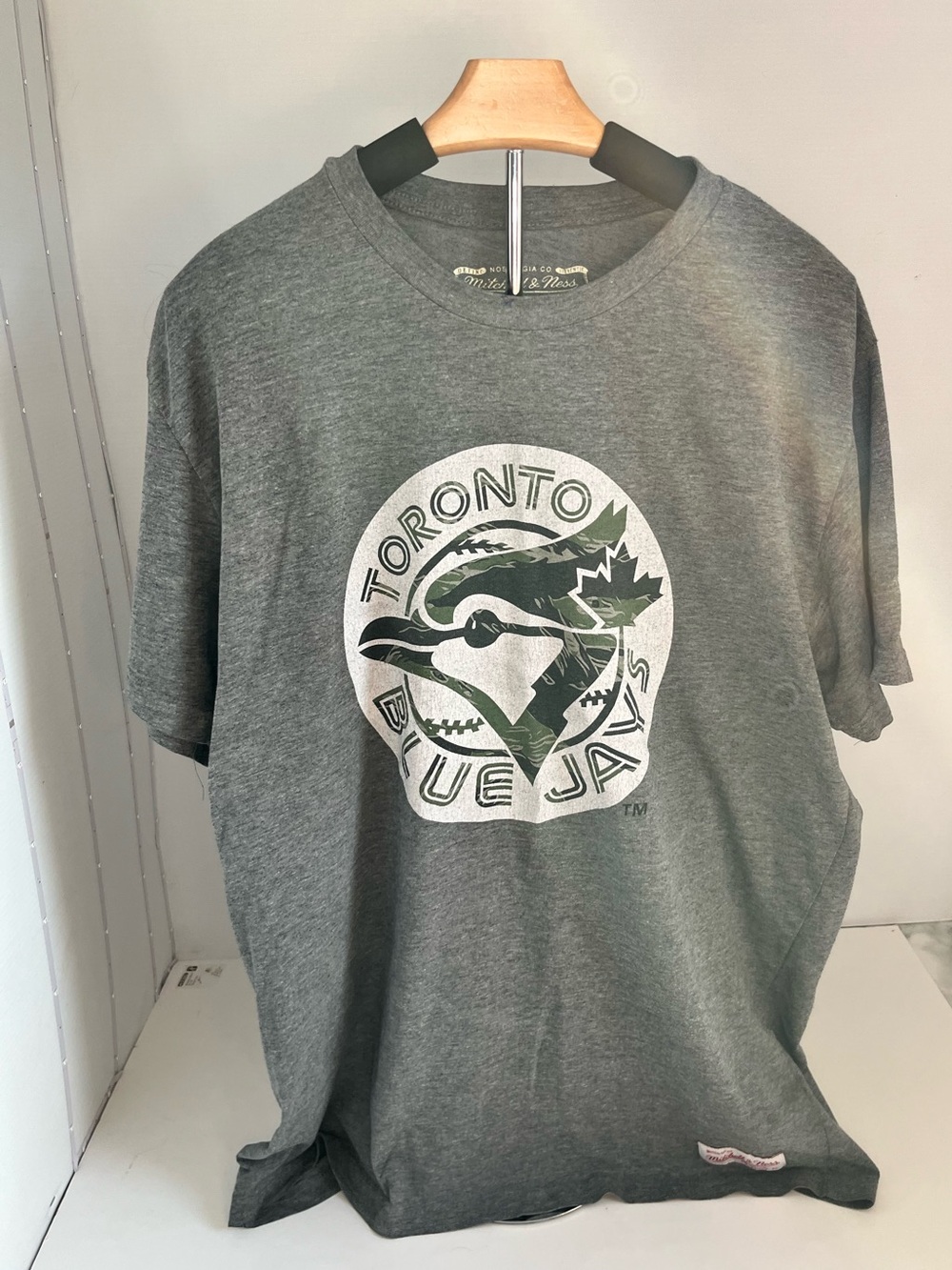 Mitchell & Ness Grey Toronto Blue Jays Graphic Tee